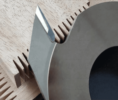 4 teeth finger joint cutter