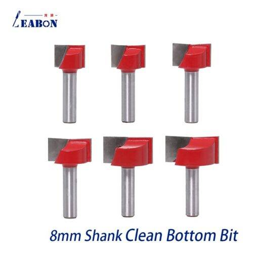 1pc-8mm-Shank-Surface-Planing-Wood-Milling-Router-Bit-Clean-Bottom-Bit