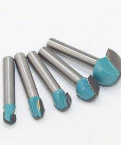 4-5pcs-6mm-Shank-Round-Bottom-Router-Knife-CNC-Tools-Solid-Carbide-Round-Nose-Bit-Round