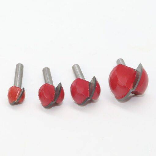 4-5pcs-6mm-Shank-Round-Bottom-Router-Knife-CNC-Tools-Solid-Carbide-Round-Nose-Bit-Round