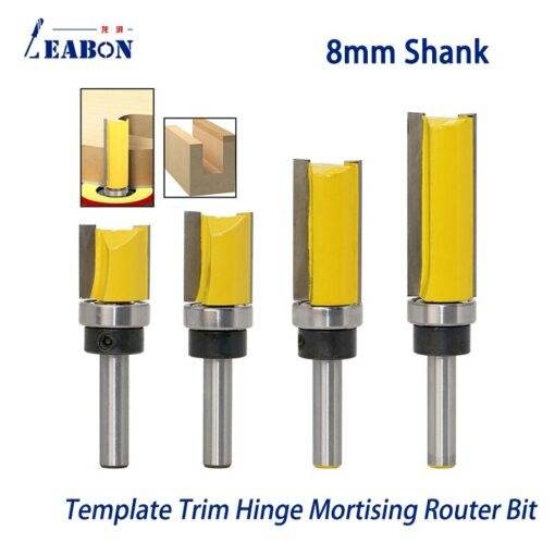 4pcs-8mm-Shank-Template-Trim-Hinge