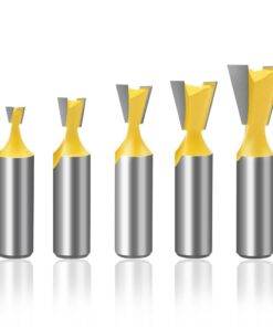 5pcs-12mm-Shank-Dovetail-Joint-Router-Bits