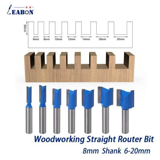 8mm-Shank-DIY-Tool-Woodworking-Straight-Router-Bit