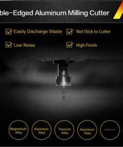 Double-Edged-Metal-Milling-Cutter