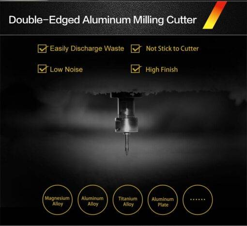 Double-Edged-Metal-Milling-Cutter
