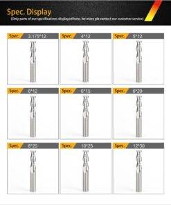 Double-Edged-Metal-Milling-Cutter