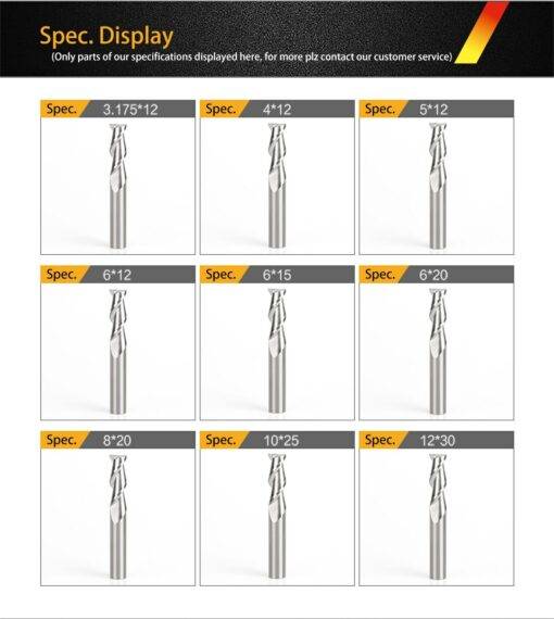 Double-Edged-Metal-Milling-Cutter