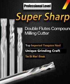 Double-Edges-Compound-Milling-Cutter