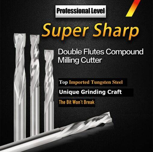 Double-Edges-Compound-Milling-Cutter