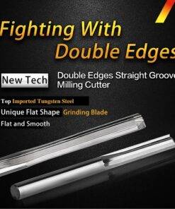 Double-Edges-Mill-Cutter-Straight-Groove