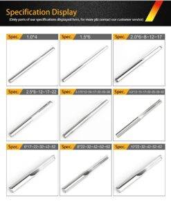 Double-Edges-Mill-Cutter-Straight-Groove