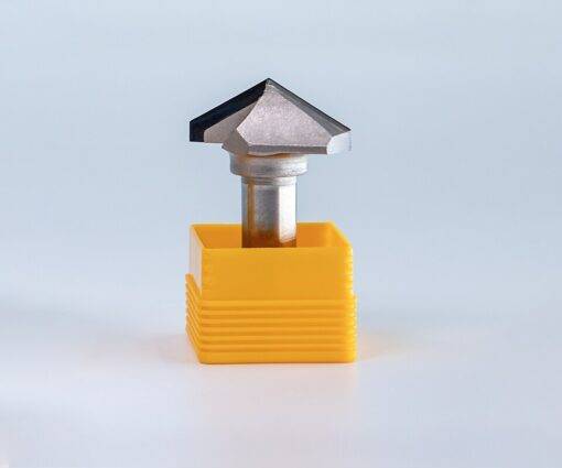 PCD-V-Router-Bit-1-2-Shank-Diamond-T-Slot-Tools-Cabinet-120-Degrees-Diamond-Wood