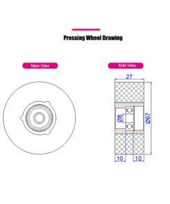 Pressing Roller for edge bander