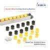 varies Plastic and rubber bracket wheel for edge banding machine