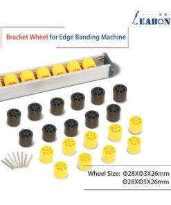 varies Plastic and rubber bracket wheel for edge banding machine