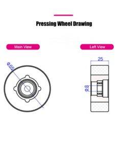 Top-Pressing-Roller-And-Conveyence-Chain-Block-Pad