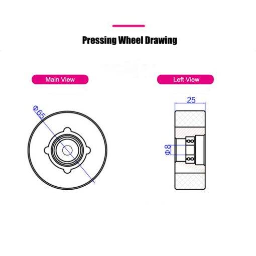 Top-Pressing-Roller-And-Conveyence-Chain-Block-Pad