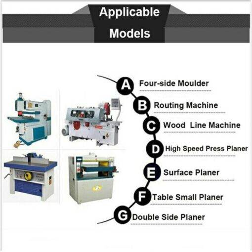 Woodworking-Blade-for-Planing-W18-HSS-Knife-for-Thickness-and-Surface-Planer-Machine-330mm-to-510mm