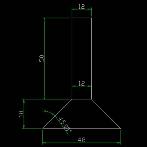 Diamond PCD 4 Flute/Teeth Drill Bit Head Slotting Cutting Cutter for CNC Machining Grooved Panels size