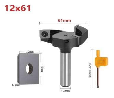 Wood Lathe Cutters with Changeable Knife Heads