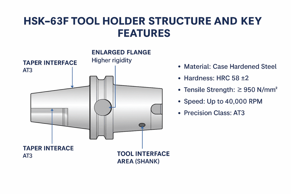 HSK-63F Tool Holders