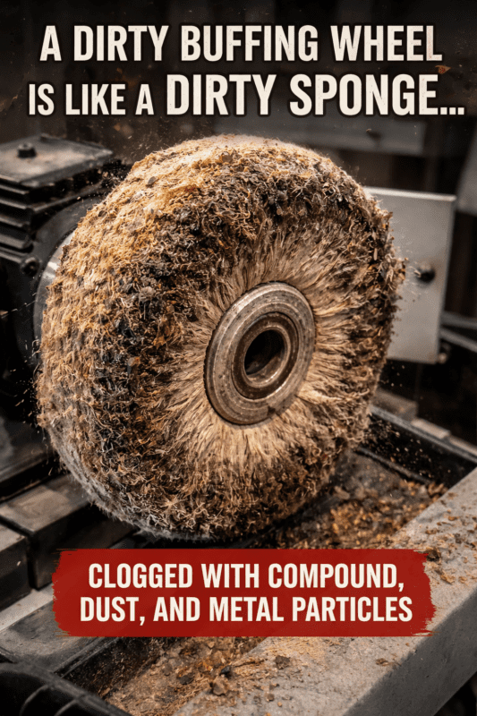 Cleaning Your Buffing Wheel
