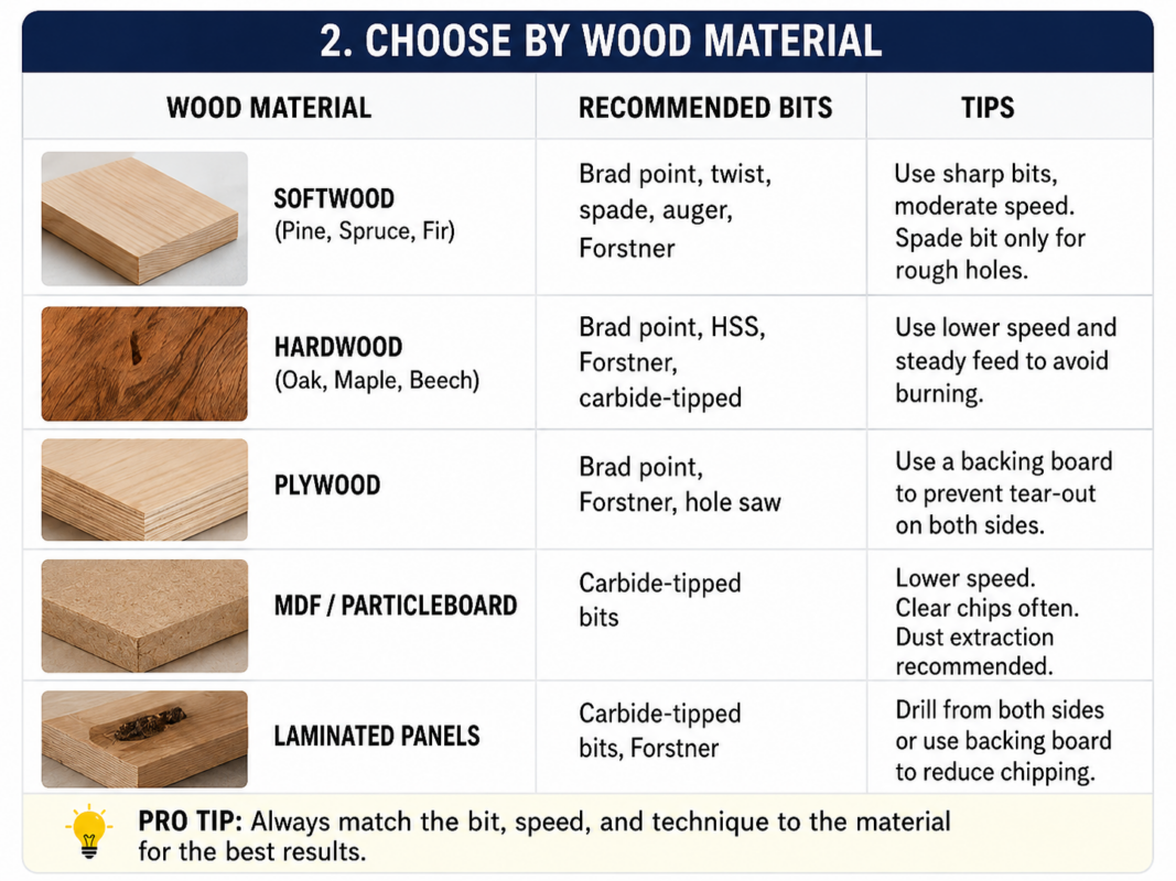Choose by Wood Material