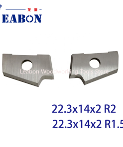 10 Pcs 22.3x14x2mm R2 Scraping Blade for HOMAG Edge Banding Machine Woodworking Tools Radius Profile Knives