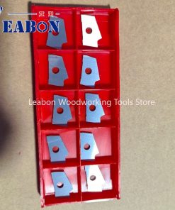 Alternative view of 10 Pcs 22.3x14x2mm R2 Scraping Blade for HOMAG Edge Banding Machine Woodworking Tools  Radius Profile Knives