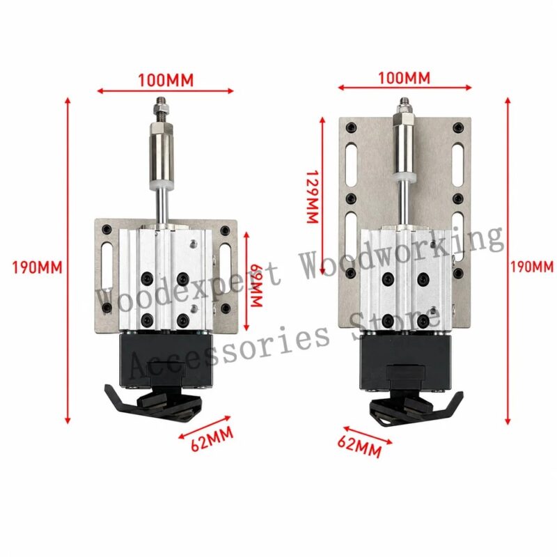 Edge Banding Machine Pneumatic 3-Axis Cylinder Scraper