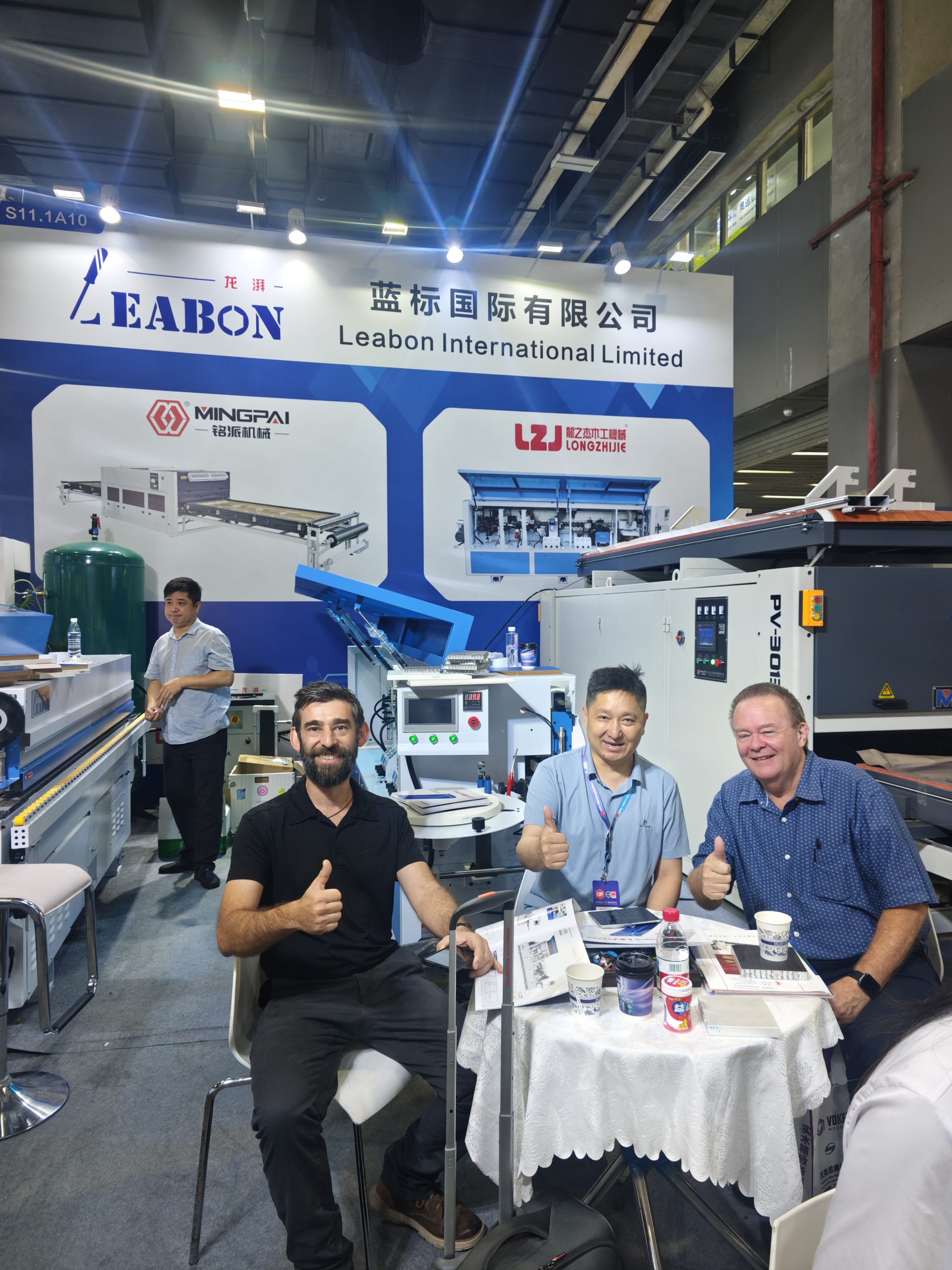 Leabon CIFM exhibition booth